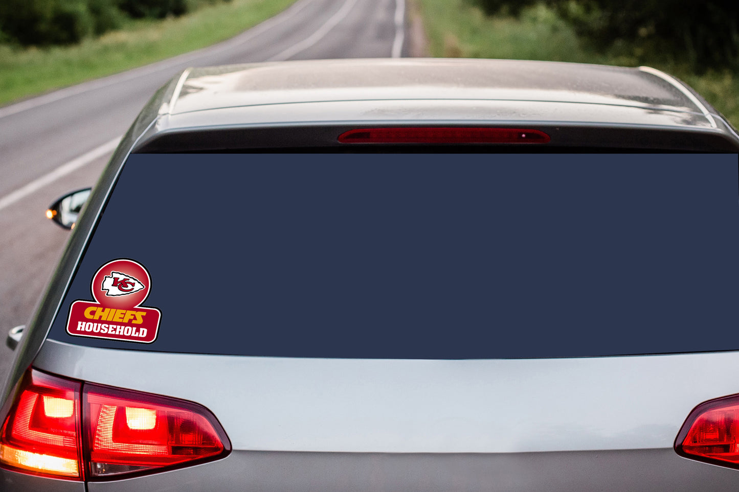 Kansas City Chiefs Household Vinyl Auto or Flat Surface Decal NFL