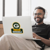 Green Bay Packers Household Vinyl Auto or Flat Surface Decal NFL