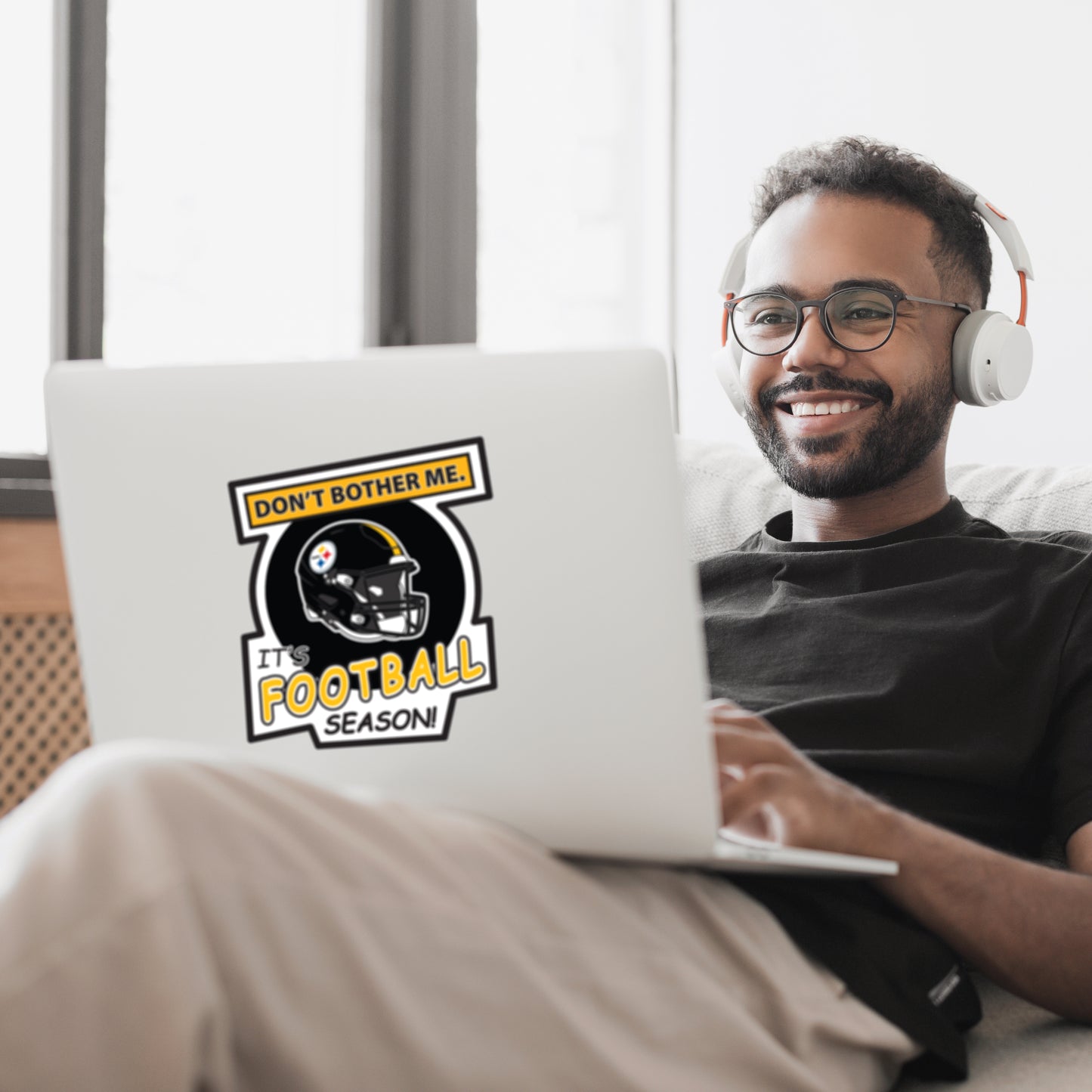 Pittsburgh Steelers Don't Bother Me Vinyl Auto or Flat Surface Decal NFL