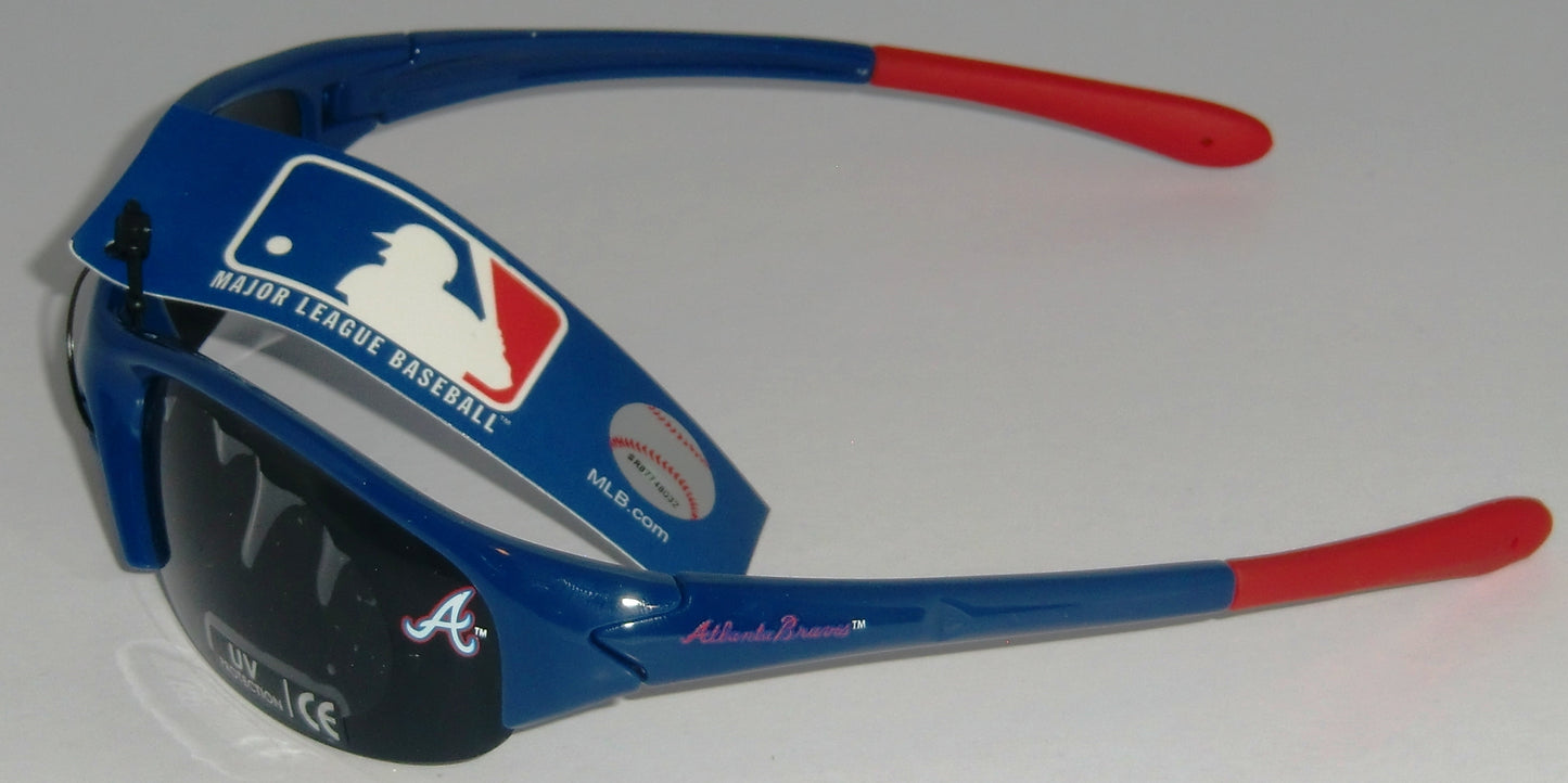 Atlanta Braves Blade Sunglasses With Microfiber Bag (MLB)