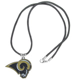 Los Angeles Rams Cord Necklace NFL Football Jewelry