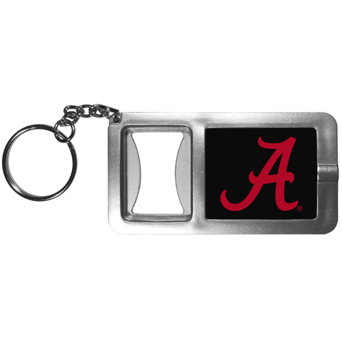 Alabama Crimson Tide Flashlight Key Chain with Bottle Opener NCAA