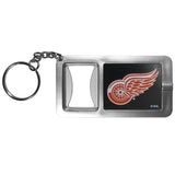 Detroit Red Wings Flashlight Key Chain with Bottle Opener NHL