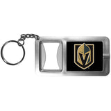 Vegas Golden Knights Flashlight Key Chain with Bottle Opener (NHL)