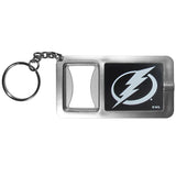 Tampa Bay Lightning Flashlight Key Chain with Bottle Opener NHL