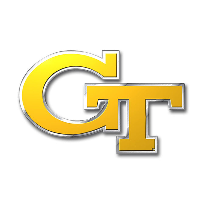 Georgia Tech Yellowjackets Auto or Hard Surface Emblem Decal NCAA