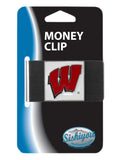 Wisconsin Badgers Stainless Steel Money Clip (NCAA)