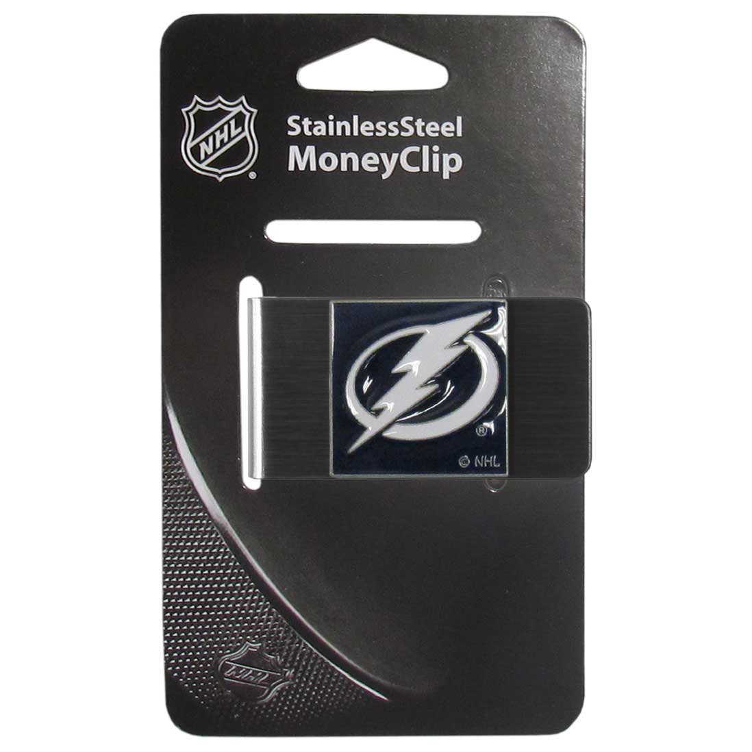 Tampa Bay Lightning Stainless Steel Money Clip (NHL)