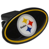 Pittsburgh Steelers Durable Plastic Oval Hitch Cover (NFL)