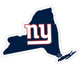 New York Giants Home State Magnet (NFL) New York Shape