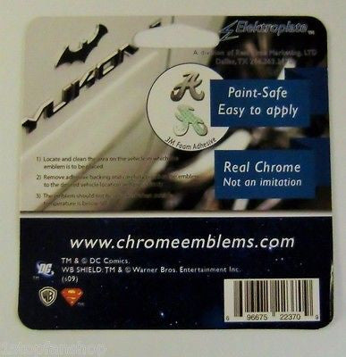Superman Chrome Auto Emblem (3-D "S") DC Comics