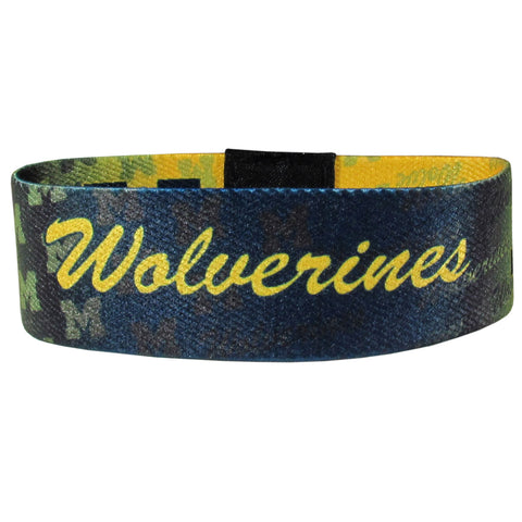 Michigan Wolverines Stretch Bracelet NCAA Licensed Jewelry