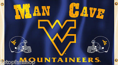 West Virginia Mountaineers 3' x 5' Flag (Man Cave) NCAA