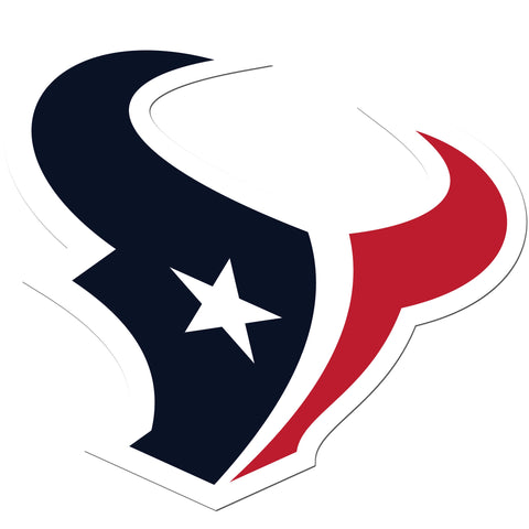 Houston Texans Vinyl Logo Auto Decal (NFL Football)