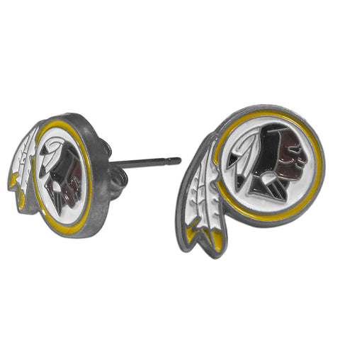 Washington Redskins Logo Stud Earrings (NFL)
