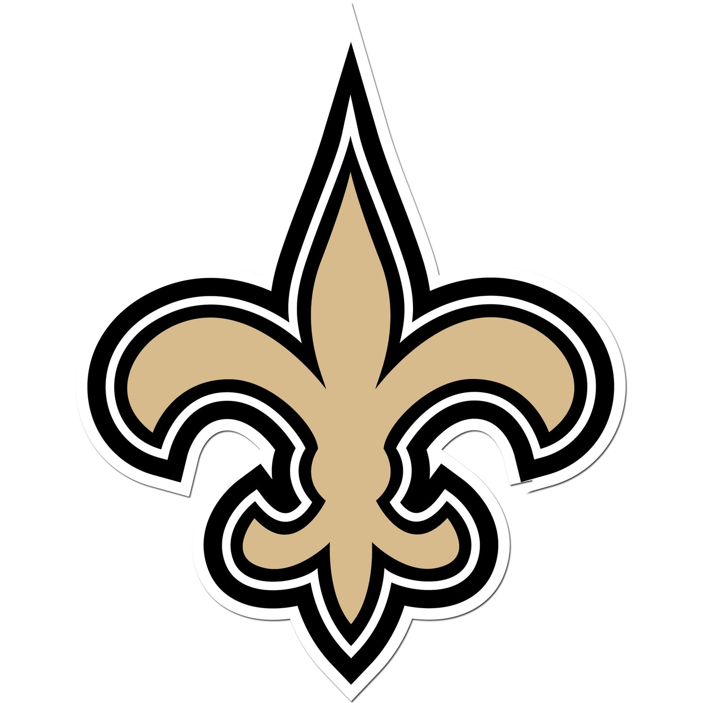 New Orleans Saints Vinyl Logo Auto Decal (NFL Football)