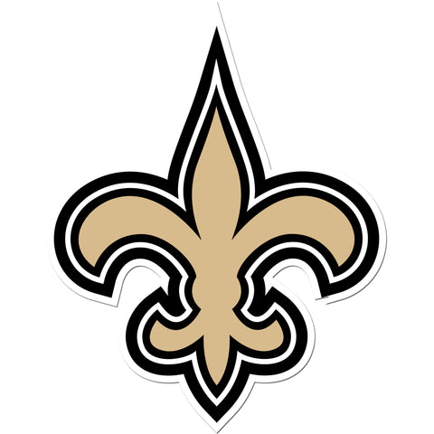 New Orleans Saints Vinyl Logo Auto Decal (NFL Football)