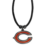 Chicago Bears Cord Necklace NFL Football Jewelry