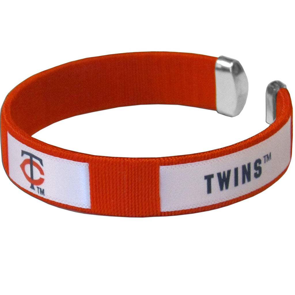 Minnesota Twins Fan Band Bracelet MLB Licensed Baseball Jewelry