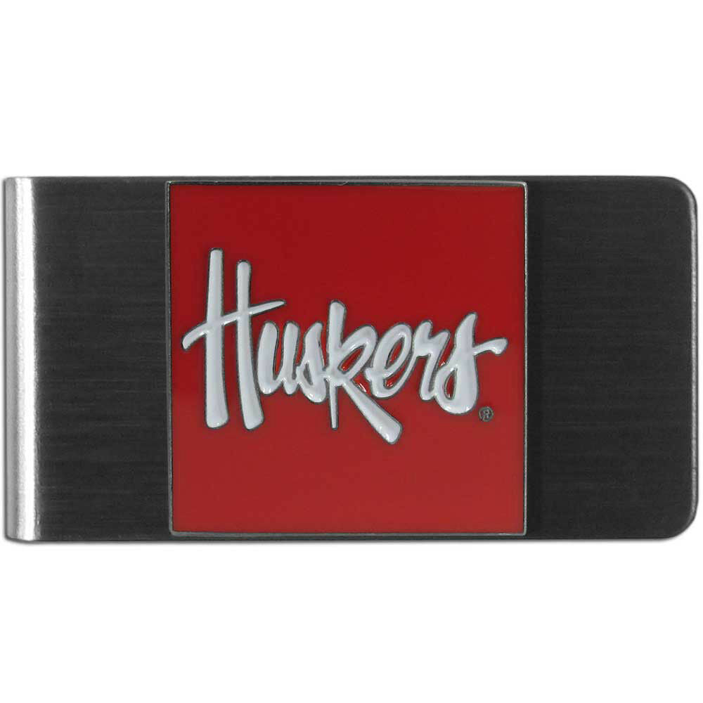 Nebraska Cornhuskers Stainless Steel Money Clip (NCAA)