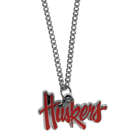 Nebraska Cornhuskers 22" Chain Necklace (NCAA) "Huskers"