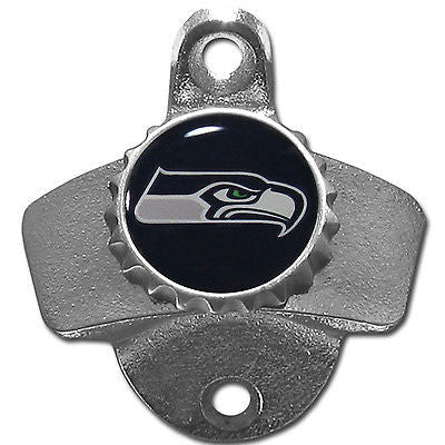 Seattle Seahawks Wall Mount Bottle Opener (NFL)