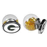 Green Bay Packers Front/Back Earrings (NFL) Football