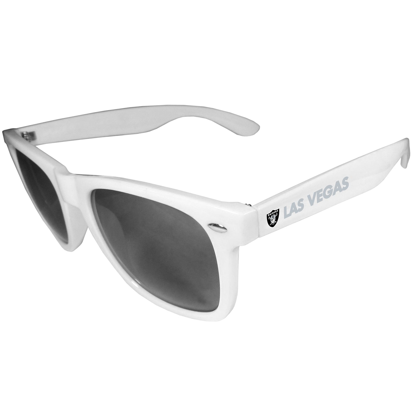 Las Vegas Raiders Beachfarer Sunglasses NFL Football (WHITE)