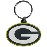 Green Bay Packers Logo Flexi Key Chain NFL Licensed Football
