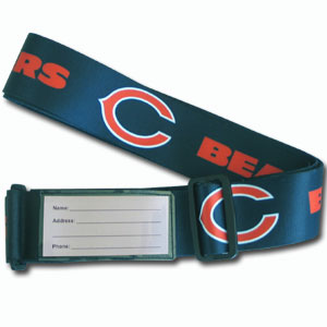 Chicago Bears Luggage Strap NFL Football Secure & Identify Luggage