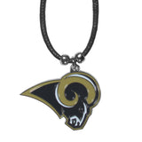 Los Angeles Rams Cord Necklace NFL Football Jewelry