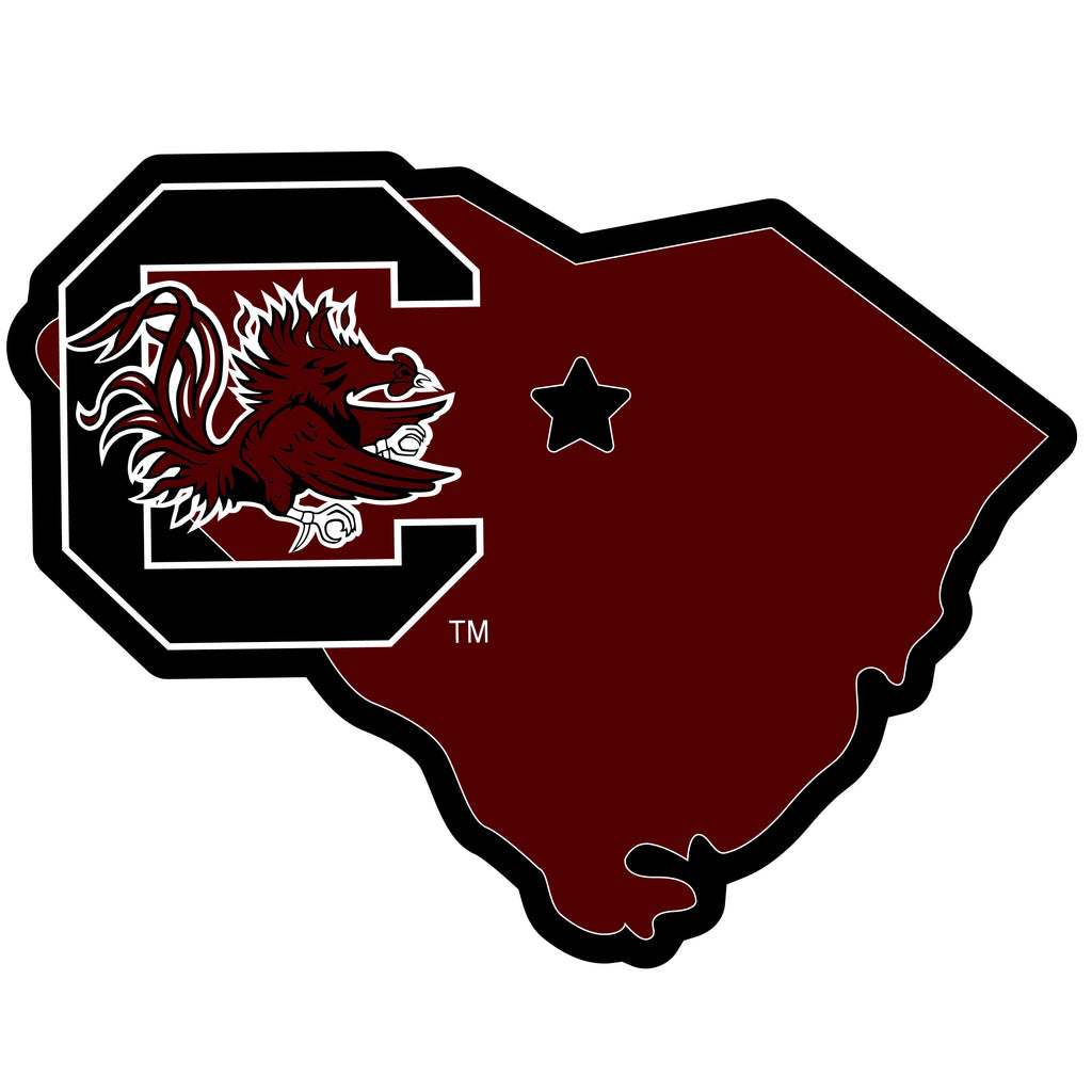 South Carolina Gamecocks Home State Magnet (NCAA) SC Shape