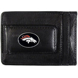 Denver Broncos Fine Leather Money Clip (NFL) Card & Cash Holder