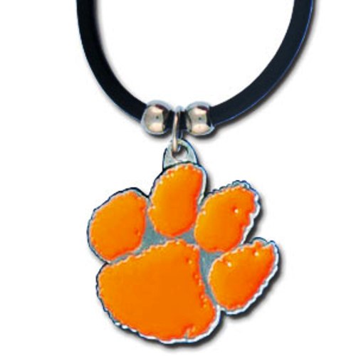 Clemson Tigers Rubber Cord Necklace (NCAA)