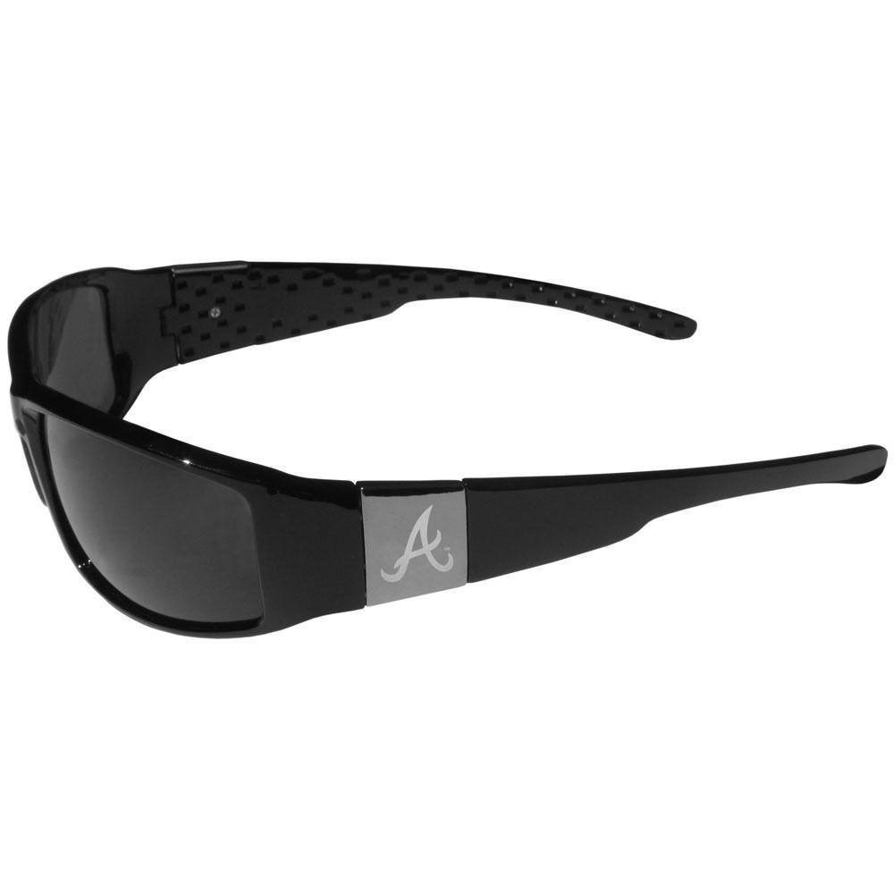 Atlanta Braves Chrome Wrap Sunglasses (MLB)