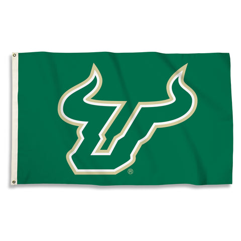 South Florida Bulls 3' x 5' Flag (Logo) NCAA