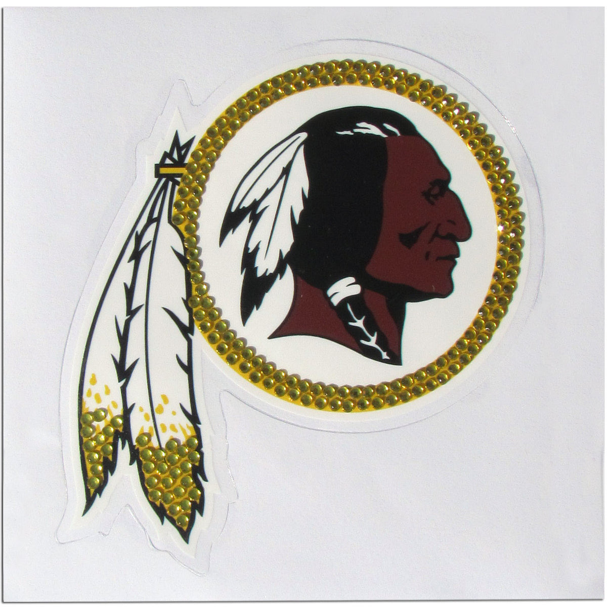 Washington Redskins Vinyl Bling Auto Decal (NFL)