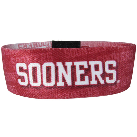 Oklahoma Sooners Stretch Bracelet NCAA Licensed Jewelry
