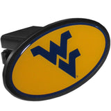 West Virginia Mountaineers Durable Plastic Oval Hitch Cover NCAA