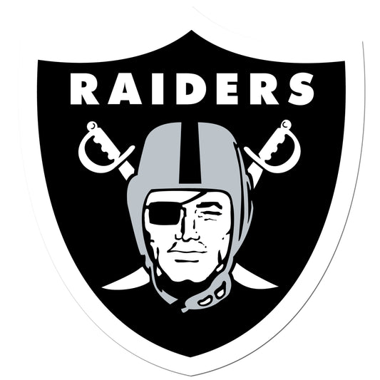 Las Vegas Raiders Vinyl Logo Auto Decal (NFL Football)