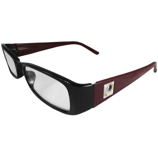 Washington Redskins Reading Glasses +2.25 (Licensed NFL Football)