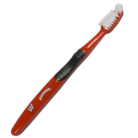 Wisconsin Badgers Adult Soft Toothbrush NCAA
