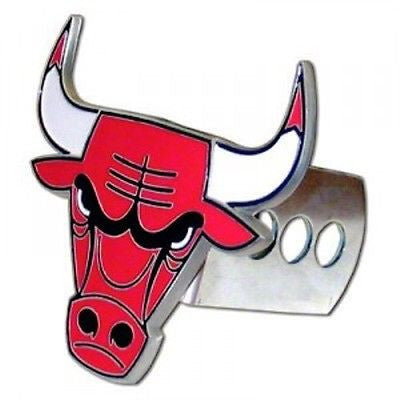 Chicago Bulls 3-D Metal Hitch Cover (NBA)
