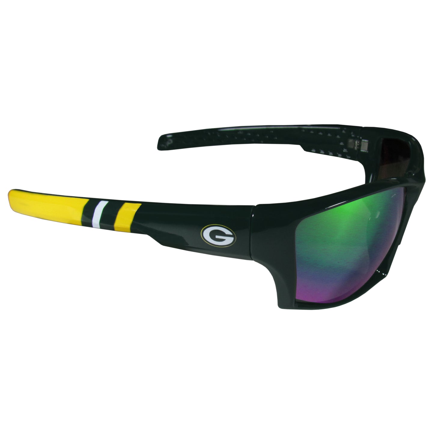 Green Bay Packers Edge Wrap Sunglasses with Microfiber Bag (NFL)