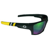 Green Bay Packers Edge Wrap Sunglasses with Microfiber Bag (NFL)