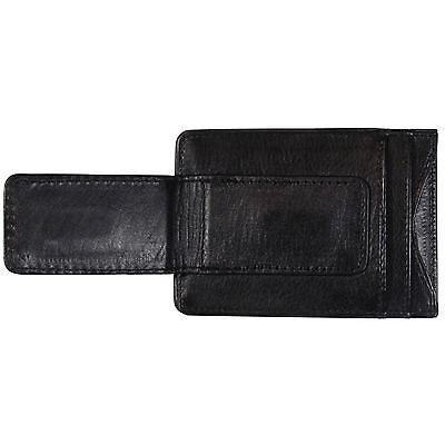 Las Vegas Raiders Fine Leather Money Clip (NFL) Card & Cash Holder