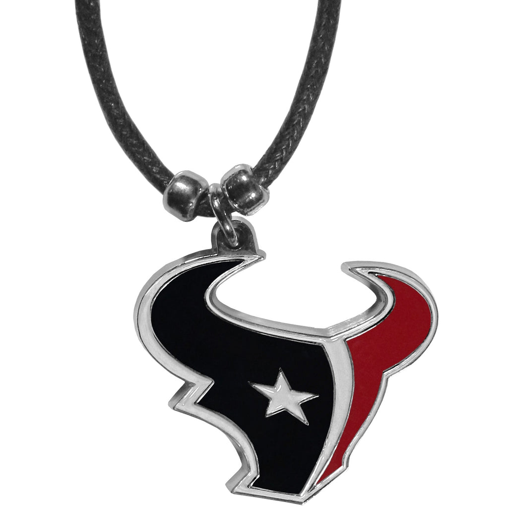 Houston Texans Cord Necklace NFL Football Jewelry