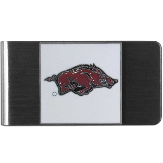 Arkansas Razorbacks Stainless Steel Money Clip (NCAA)