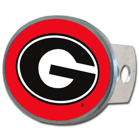 Georgia Bulldogs Metal Oval Hitch Cover ("G") NCAA