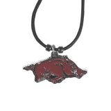 Arkansas Razorbacks Cord Necklace NCAA Jewelry